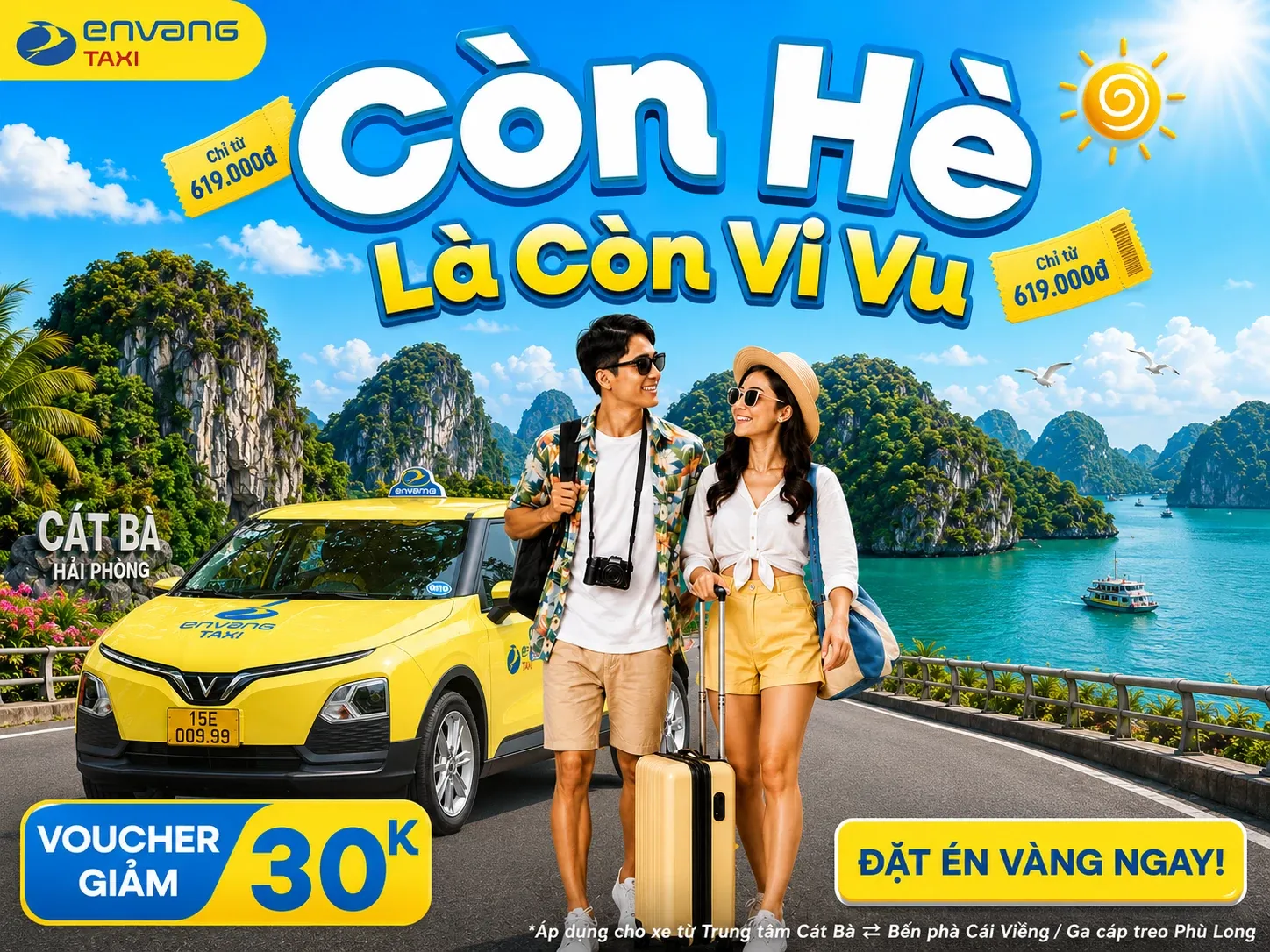 CÒN HÈ LÀ CÒN VI VU CÙNG ÉN VÀNG!