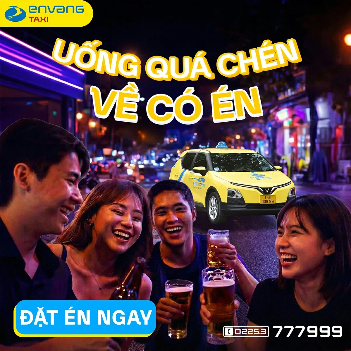 CUỐI NĂM VUI HẾT MÌNH – VỀ NHÀ AN TOÀN CÙNG ÉN VÀNG TAXI