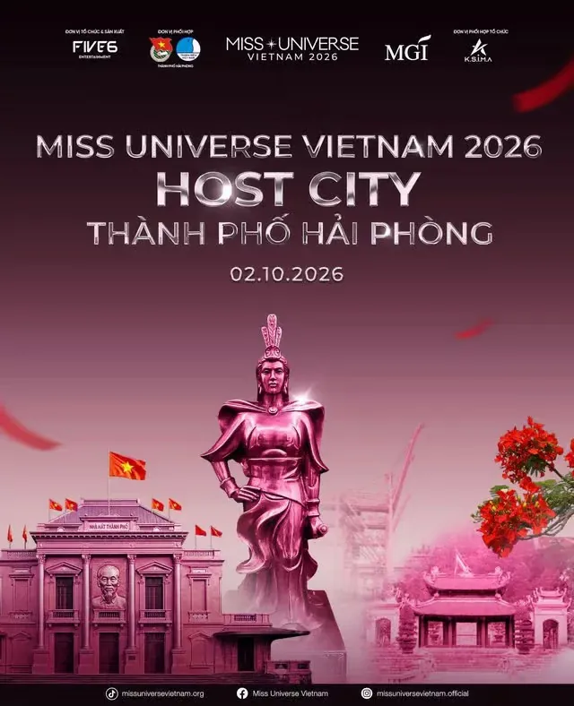 CHÍNH THỨC: MISS UNIVERSE VIETNAM 2026 ĐỔ BỘ HẢI PHÒNG!