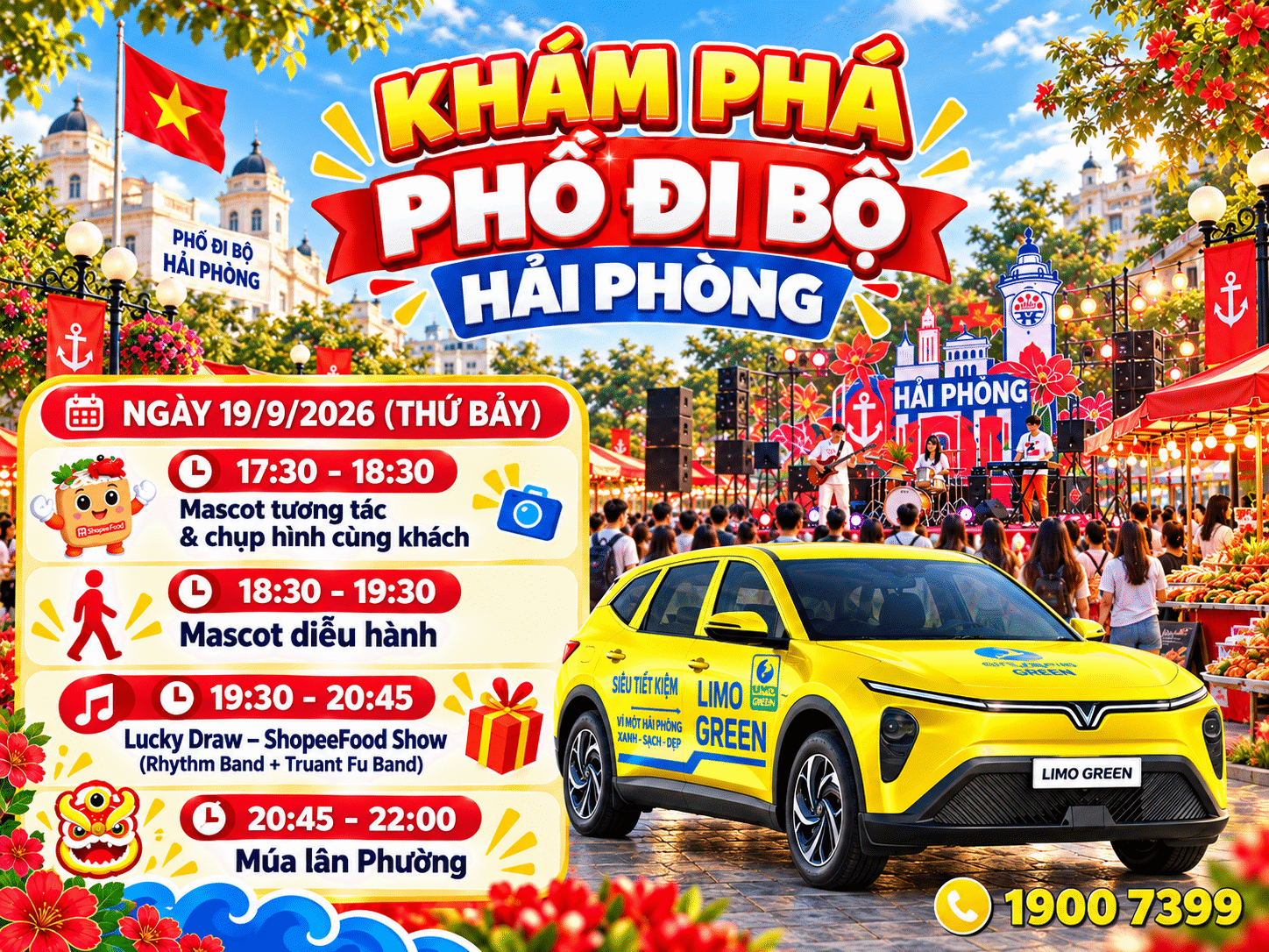 VỀ HẢI PHÒNG KHÁM PHÁ PHỐ ĐI BỘ – CHỈ TỪ 250K/LƯỢT!