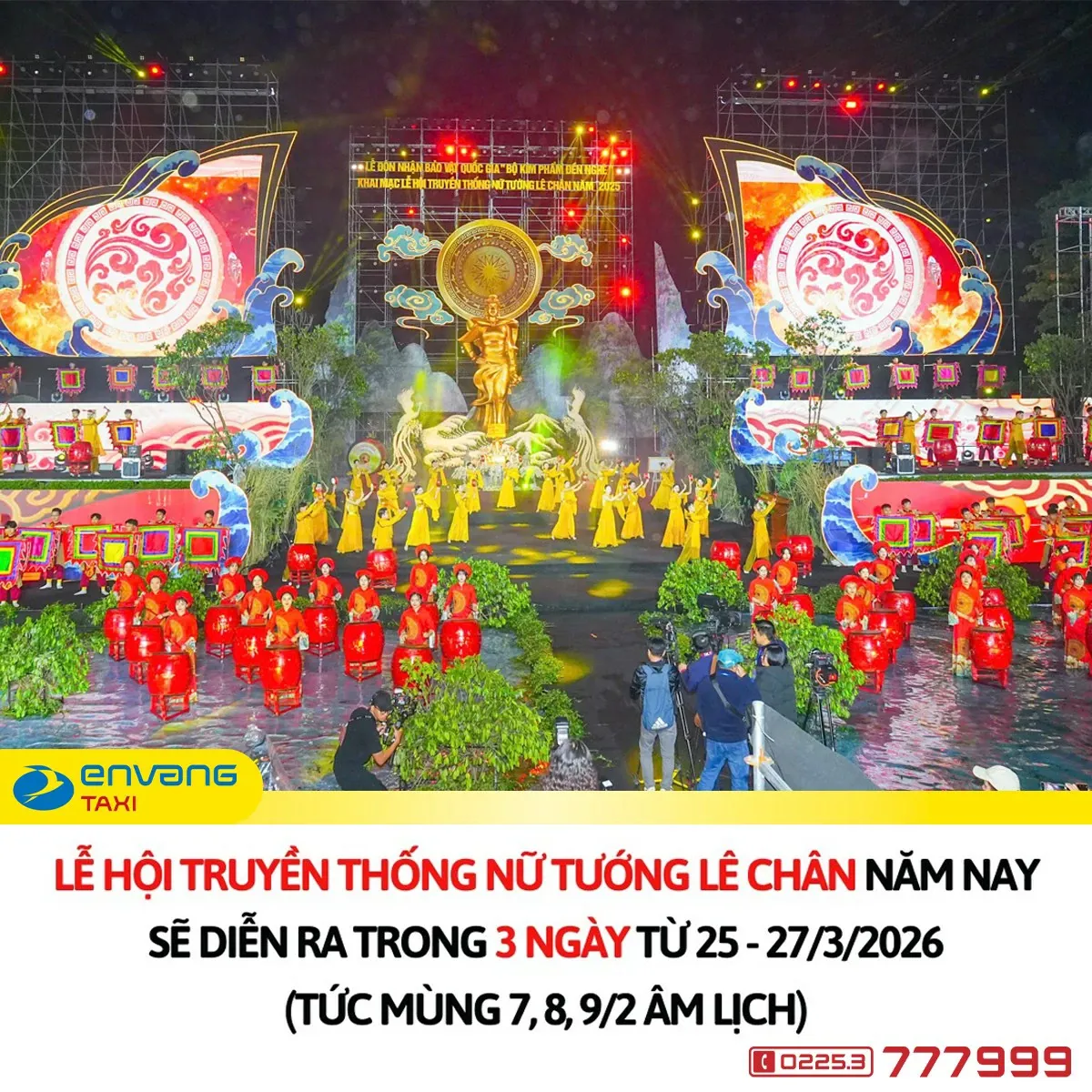 CÓ HẸN CÙNG ÉN VÀNG ĐI TRẨY HỘI TRUYỀN THỐNG NỮ TƯỚNG LÊ CHÂN