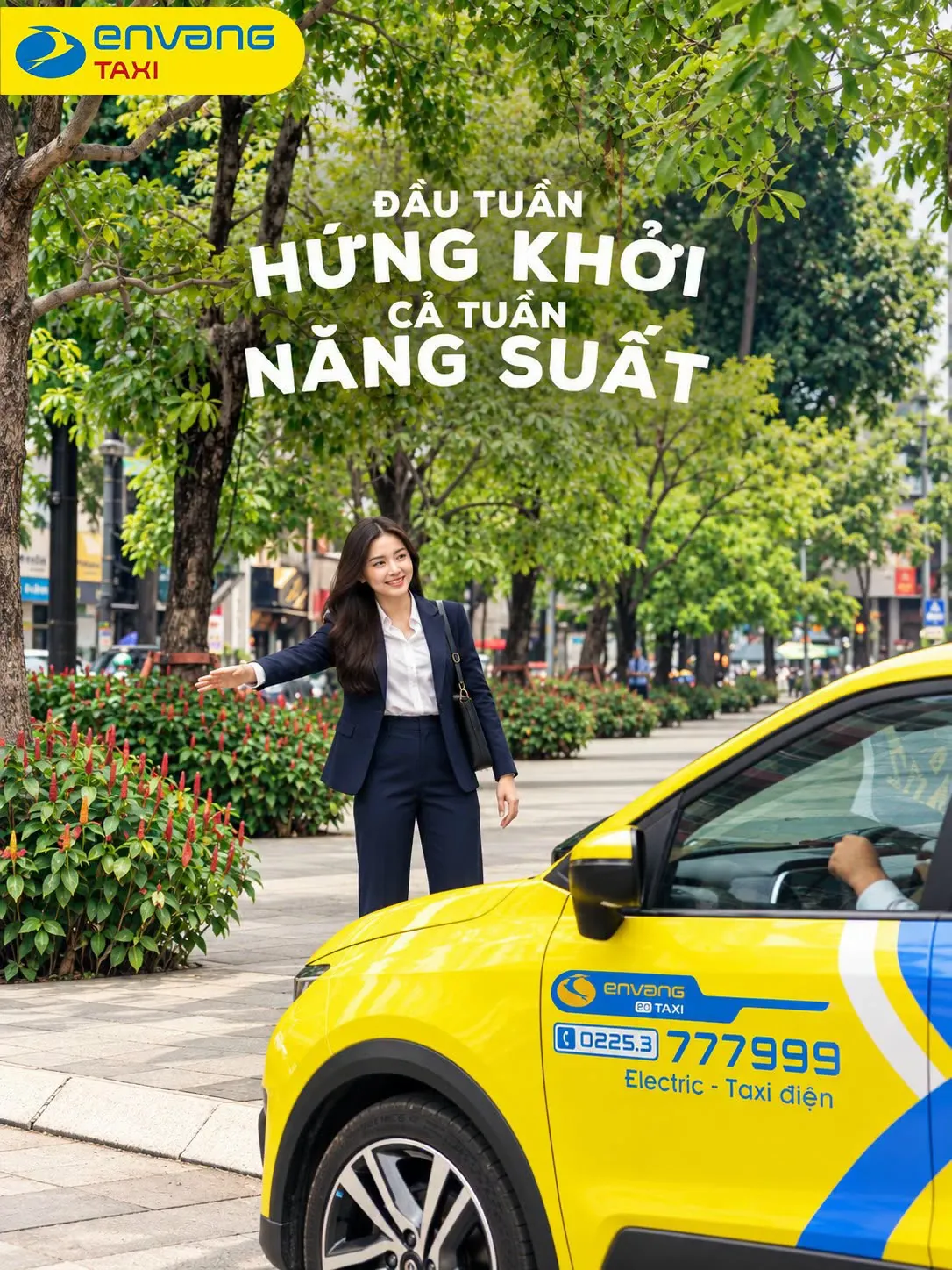 ĐẦU TUẦN HỨNG KHỞI, CẢ TUẦN NĂNG SUẤT CÙNG ÉN VÀNG TAXI!