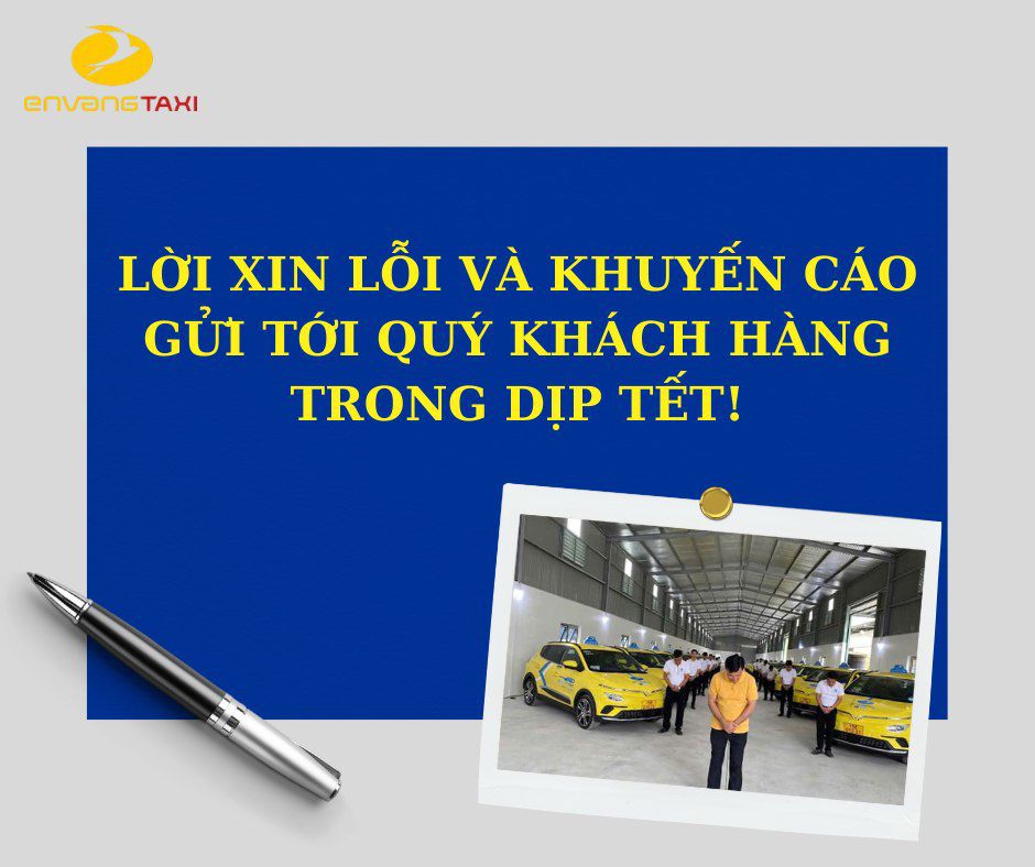 LỜI XIN LỖI VÀ KHUYẾN CÁO GỬI TỚI QUÝ KHÁCH HÀNG TRONG DỊP TẾT