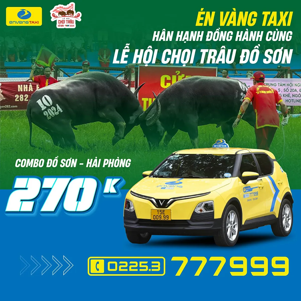 ÉN VÀNG HÂN HẠNH ĐỒNG HÀNH CÙNG LỄ HỘI CHỌI TRÂU ĐỒ SƠN 2025