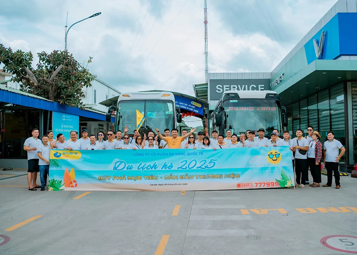 SINH NHẬT ÉN VÀNG TAXI 16 NĂM & DU LỊCH HÈ TEAM BUILDING CÁT BÀ 2025