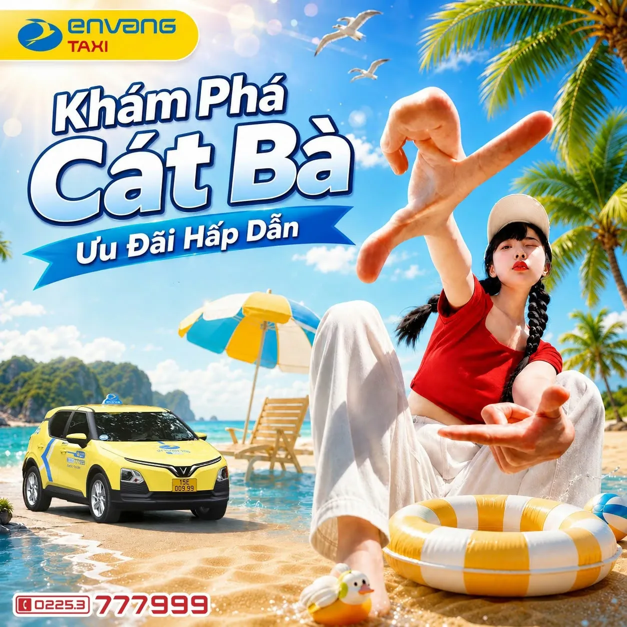 TUẦN NÀY MÌNH CÓ HẸN Ở CÁT BÀ – VI VU NHÀN TÊNH CÙNG ÉN VÀNG TAXI
