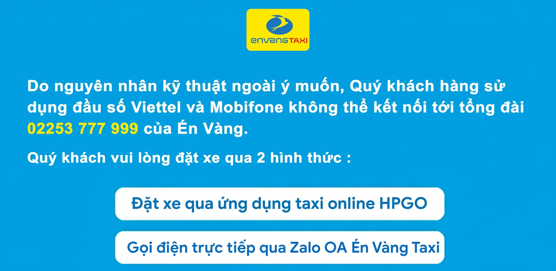 2 CÁCH ĐƠN GIẢN ĐỂ ĐẶT XE KHI KHÔNG LIÊN HỆ ĐƯỢC TỔNG ĐÀI