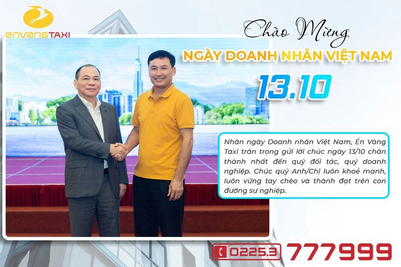 CHÀO MỪNG NGÀY DOANH NHÂN VIỆT NAM 13/10